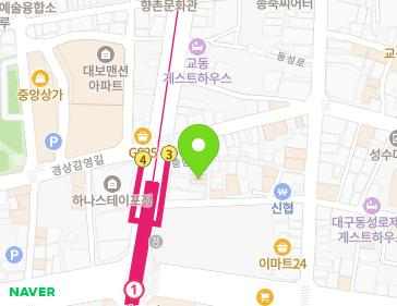 대구광역시 중구 중앙대로 432-7 (포정동) 지도