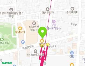 대구광역시 중구 중앙대로 437-1 (포정동) 지도