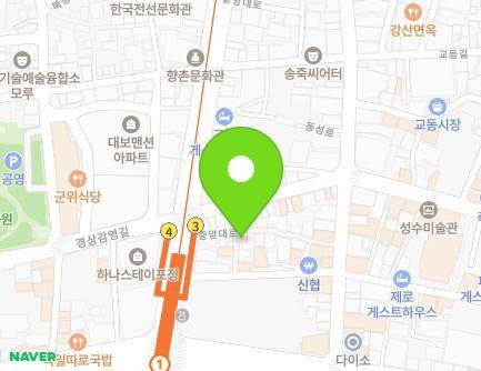 대구광역시 중구 중앙대로 434-8 (포정동) 지도