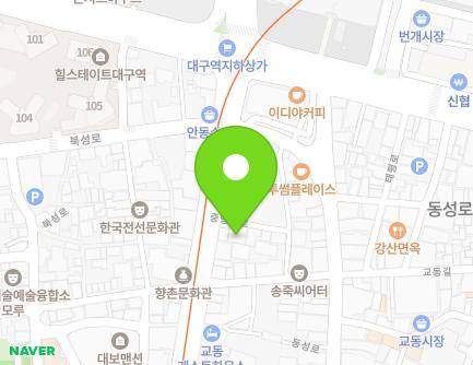 대구광역시 중구 중앙대로 454-2 (화전동) 지도