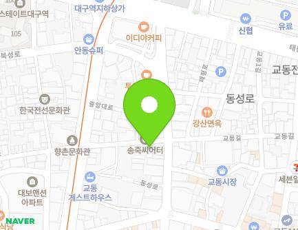 대구광역시 중구 교동길 18 (화전동) 지도