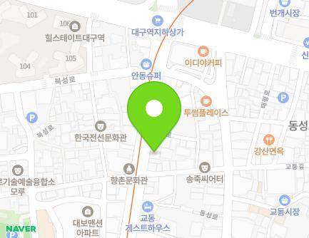 대구광역시 중구 중앙대로 452-2 (화전동) 지도