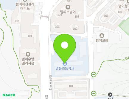 대구광역시 수성구 청호로76길 12 (범어동, 경동초등학교) 지도