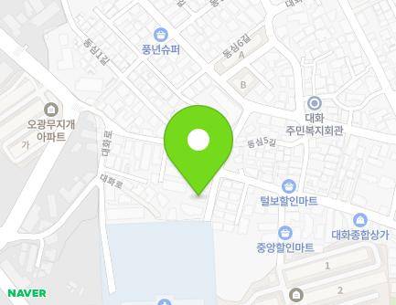 대전광역시 대덕구 동심8길 14 (대화동, 국민빌라) 지도
