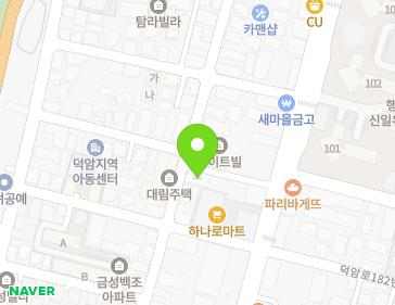 대전광역시 대덕구 덕암로 185-1 (덕암동, 농협경제사업장) 지도
