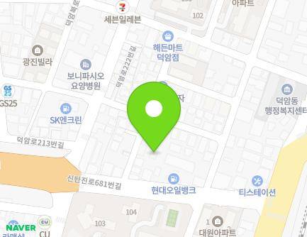 대전광역시 대덕구 신탄진로681번길 40-14 (덕암동, 청송빌라) 지도