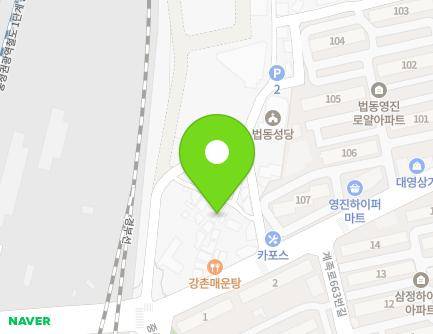 대전광역시 대덕구 아리랑로197번길 7-13 (법동) 지도