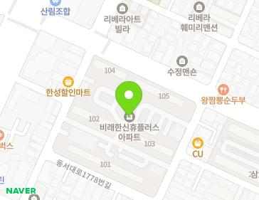대전광역시 대덕구 비래서로10번길 21 (비래동, 비래한신휴플러스) 지도