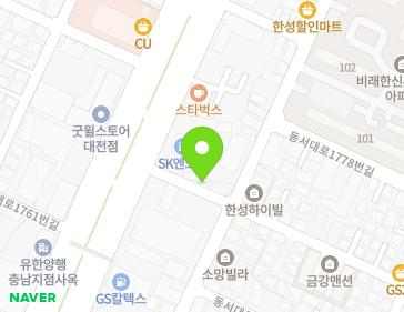 대전광역시 대덕구 동서대로1770번길 7 (비래동, 세일빌라) 지도
