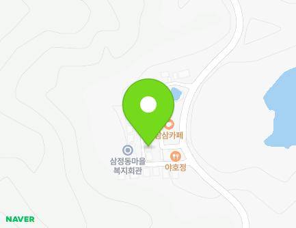 대전광역시 대덕구 대청호수로 1871-7 (삼정동) 지도
