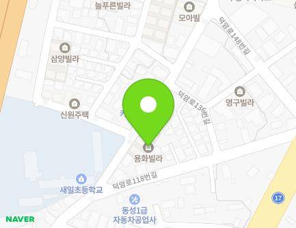 대전광역시 대덕구 덕암로 126-1 (상서동, 용화빌라) 지도
