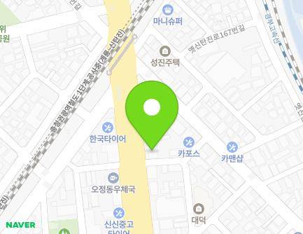 대전광역시 대덕구 대전로 1100 (오정동, 연세산부인과) 지도