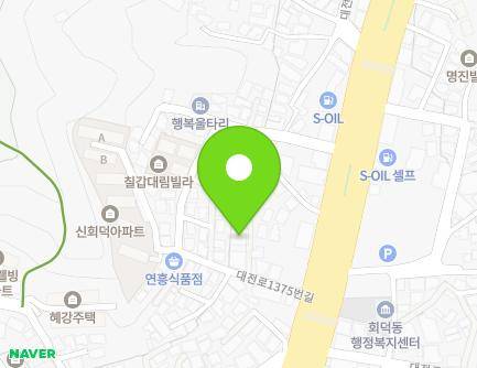 대전광역시 대덕구 대전로1375번길 16 (읍내동, 성우빌리지) 지도