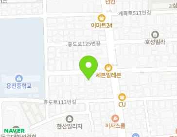 대전광역시 대덕구 홍도로119번길 9 (중리동) 지도