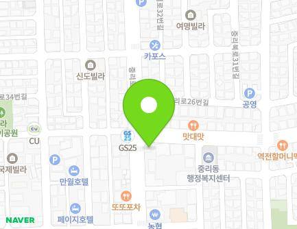 대전광역시 대덕구 중리로 20 (중리동) 지도