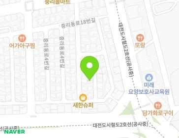 대전광역시 대덕구 중리동로4번길 25-7 (중리동) 지도