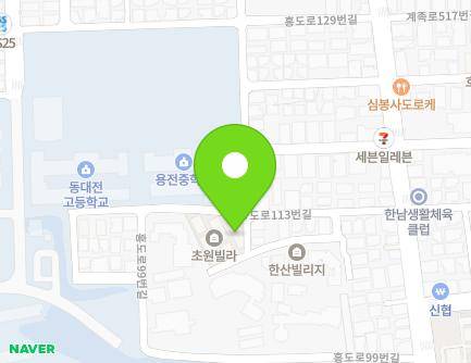 대전광역시 대덕구 홍도로113번길 31 (중리동, 초원빌라) 지도