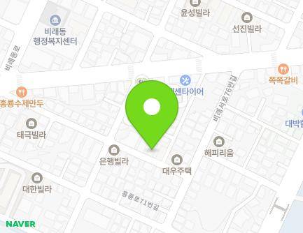대전광역시 동구 비래서로42번안길 47 (가양동, 국제빌라) 지도