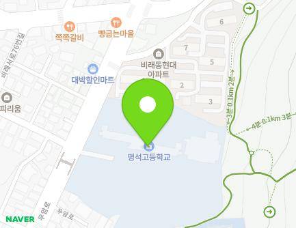 대전광역시 동구 우암로 380 (가양동, 명석고등학교) 지도