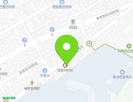대전광역시 동구 충정로 83 (가양동, 대호아파트) 지도