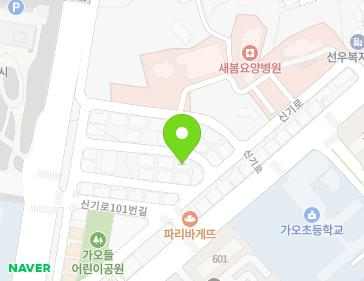 대전광역시 동구 신기로101번길 36-22 (가오동) 지도