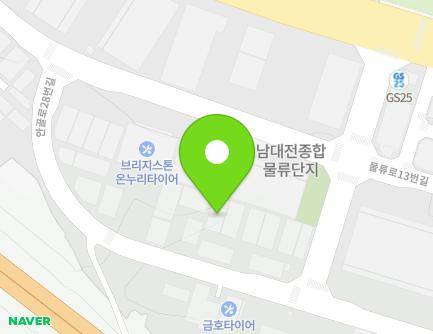 대전광역시 동구 안골로28번길 80 (구도동, 주식회사대전물류) 지도