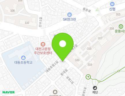 대전광역시 동구 대동초등1길 54 (대동, 대동빌라) 지도