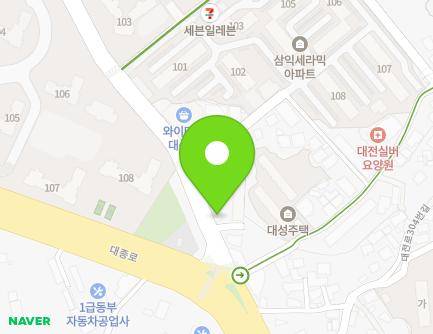 대전광역시 동구 대전로 322 (대성동, 산내연립주택) 지도