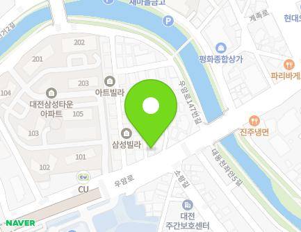 대전광역시 동구 우암로 139-4 (삼성동) 지도