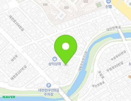 대전광역시 동구 대전천북로 28-4 (삼성동) 지도