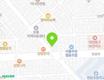 대전광역시 동구 태전로 174 (삼성동) 지도