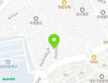 대전광역시 동구 성남로32번안길 20 (성남동) 지도