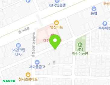 대전광역시 동구 계족로392번길 64 (성남동) 지도