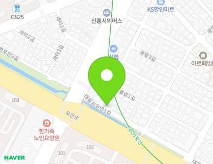 대전광역시 동구 대동천우안1길 158 (신흥동) 지도