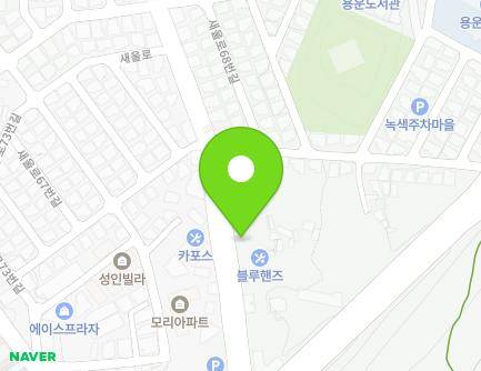 대전광역시 동구 새울로 60 (용운동, 평화건재) 지도