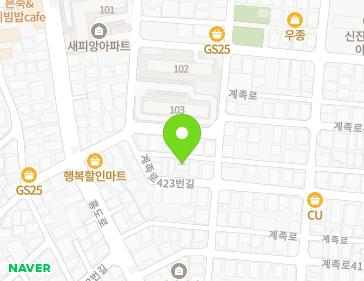 대전광역시 동구 계족로423번길 44 (용전동, 행복빌라) 대전광역시 동구 계족로423번길 44 (용전동, 행복빌라) 지도