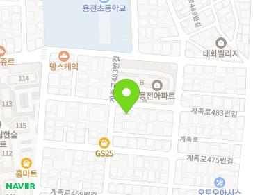 대전광역시 동구 계족로483번길 31 (용전동, 행운빌라) 대전광역시 동구 계족로483번길 31 (용전동, 행운빌라) 지도