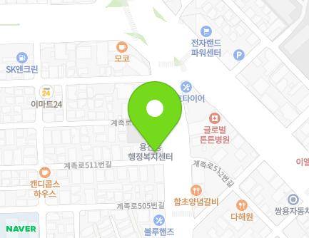 대전광역시 동구 계족로 513 (용전동, 유원주유소) 지도
