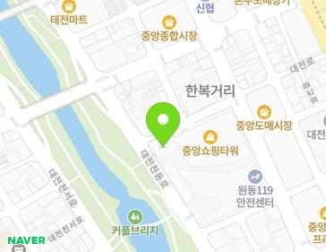 대전광역시 동구 대전천동로 518 (원동) 지도