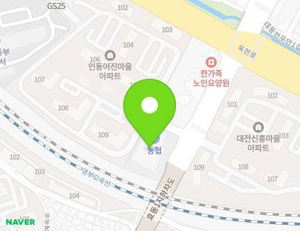 대전광역시 동구 계족로 63 (인동, 동대전농협) 지도