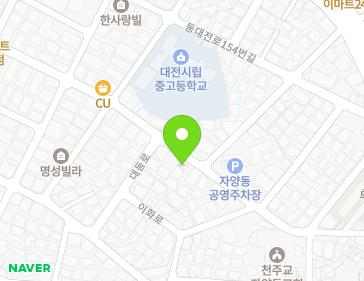 대전광역시 동구 동대전로144번길 54 (자양동) 지도