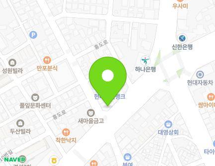 대전광역시 동구 동서대로 1623 (홍도동) 지도