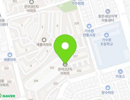 대전광역시 서구 가수원로 72 (가수원동, 은아아파트1단지) 지도