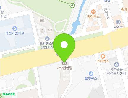 대전광역시 서구 계백로 1118 (가수원동, 가수원연립주택) 지도
