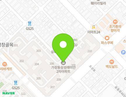 대전광역시 서구 가장로 107 (가장동, 삼성래미안아파트) 지도