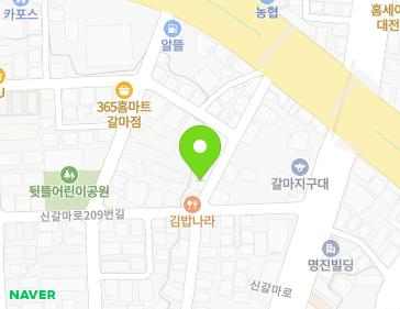 대전광역시 서구 계룡로354번길 24 (갈마동, 목화빌라) 지도