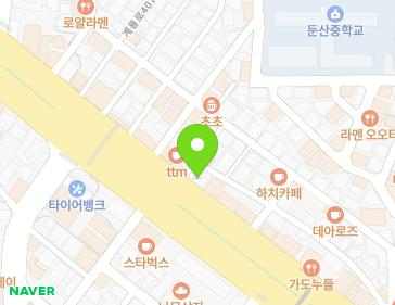 대전광역시 서구 계룡로 383 (갈마동) 지도