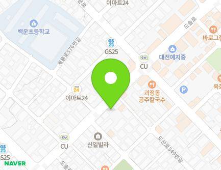 대전광역시 서구 도솔로 360 (괴정동, 해피빌라) 지도