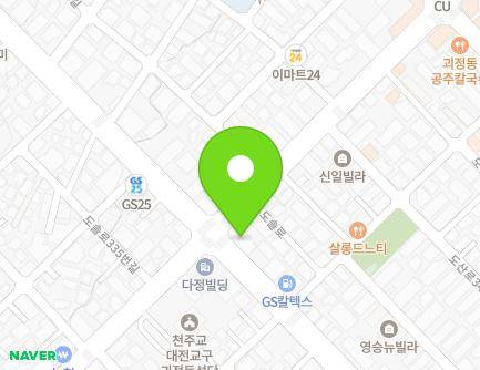 대전광역시 서구 괴정로 107 (괴정동) 지도