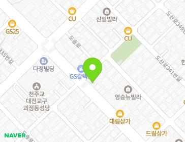 대전광역시 서구 괴정로 117 (괴정동) 지도